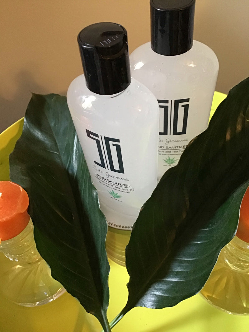 SC Hand Sanitizer with Aloe Vera and Tea Tree Oil - GlamGlitzGrace Boutique