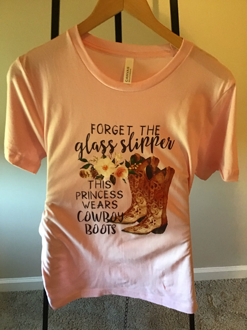 Forget the glass slippers T-Shirt - GlamGlitzGrace Boutique